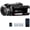 Black, variant on B320 1080P 30FPS Video Camera Recorder, 30MP 18X Digital Zoom Camcorder, YouTube Vlogging Camera Night Vision, 3.0 Inch Flip Screen, 2 , Remote Control (Black)