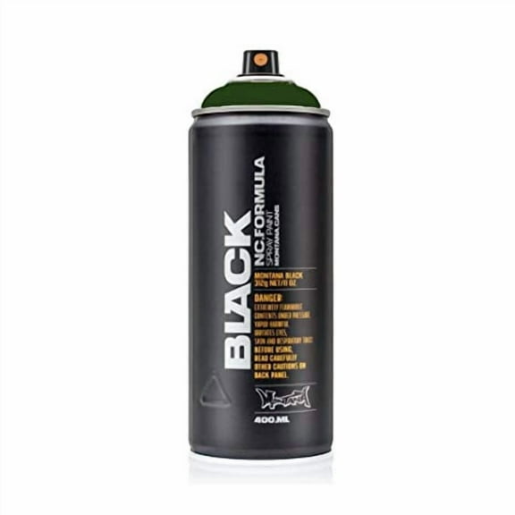 Montana Cans BLACK Spray Paint, 400ml, Toad