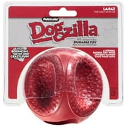 Dogzilla: Rockin Sphere Rubber Toy w/Chicken Flavor Medium Dog Toy,