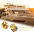 thumbnail image 4 of Speravity 2 unids/set accesorios para barcos tapón de drenaje Compatible duradero para una fácil instalación drenaje de barco de latón Bombillas para automóviles, 4 of 6