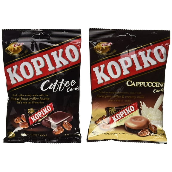 Kopiko Candy Variety Pack (Coffee and Cappuccino)
