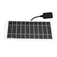 thumbnail image 1 of Panel Solar Monocristalino de 5 W, Cargador de Teléfono USB de Alta Eficiencia, Cargador de Teléfono Solar Con Múltiples Proteciones de Seguridad para Vijes, 1 of 7