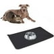 thumbnail image 1 of Joytale Napfunterlage für Hund und Katze, Silikon rutschfeste Hundenapf Matte für Hund und Katzen,Wasserdicht,53 x 37cm,Schwarz MFZFUKR OTTO-WX-0270, 1 of 5