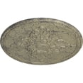 thumbnail image 3 of 40 5/8"OD x 1 3/4"P Milton Ceiling Medallion (Fits Canopies up to 7 7/8"), Hand-Painted Castle Stone Crackle, 3 of 6