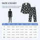 thumbnail image 4 of Balery Turtle Pijama para Hombre de Dos Piezas con Manga Larga, Conjunto de Dormir y Descanso Suave con Bolsillos-Small, 4 of 7