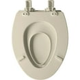 thumbnail image 5 of Bemis 1888SLOW 346 NextStep2 Children's Elongated Closed Front Toilet Seat in Biscuit, 5 of 7