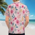 thumbnail image 6 of High Quality Hawaiian Shirts for Men Short Sleeve Aloha Beach Shirt Floral Summer Casual Button Down Shirts Blouses 4YNHNR, 6 of 7