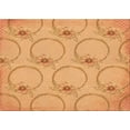 thumbnail image 1 of Ahgly Company Indoor Rectangle Patterned Yellow Orange Area Rugs, 2' x 3', 1 of 6
