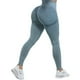 thumbnail image 1 of Leggings deportivos sin costuras con efecto push up de cintura alta, 1 of 1