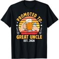 thumbnail image 2 of 100% Cotton Promoted to Great Uncle 2026 Future Great Uncle to Be T-Shirt, 2 of 5