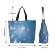 thumbnail image 5 of Balery Snowflakes1 Bolsa Tote Estilo Estético con Cremalleras, Bolsa de Hombro, Bolsa de Compras Grande y Plegable, 5 of 8