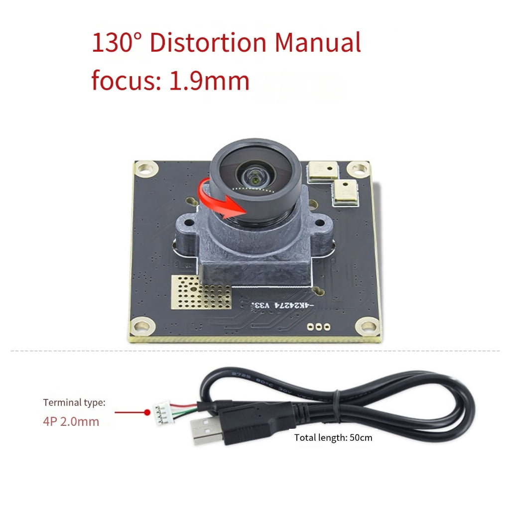 8MP USB Camera Module with IMX274 Sensoring and Digital Microphone Webcam Module For Home Office and Live Streaming