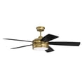 thumbnail image 3 of BRX52SB5 Craftmade Lighting Braxton - 52 Inch Ceiling Fan with Light Kit, 3 of 10
