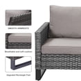 thumbnail image 4 of POCASSY Patio Chair with Cushions, 4 of 10