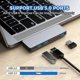 thumbnail image 5 of USB C Hub Adapter for MacBook Pro/Air 13" 15" 6-in-1 USB-C Accessories SQBB, 5 of 5