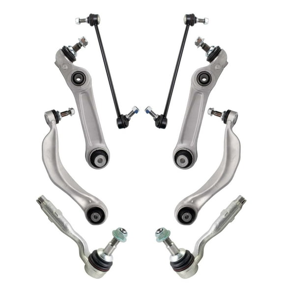 Front Control Arm Ball Joint Tie Rod Sway Bar Link Steering Suspension Kit 8pc PSA50264 Fits select: 2011-2016 BMW 528, 2011-2016 BMW 535