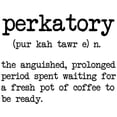 thumbnail image 3 of CafePress - Perkatory T Shirt - Women's Traditional Fit Dark T-Shirt, 3 of 4