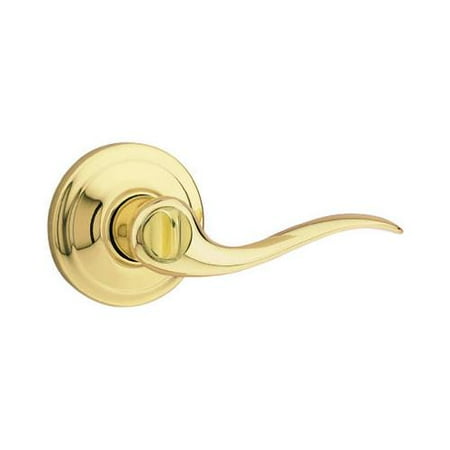 Kwikset 730TNL 3 CP Signature Brass Universal Tustin Privacy Lever