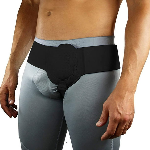 Hernia Belt Supportive Decompression Unisex Hernia Belt For Women For Home Black