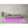thumbnail image 3 of Ahgly Company Indoor Square Persian Pink Traditional Area Rugs, 7' Square, 3 of 4