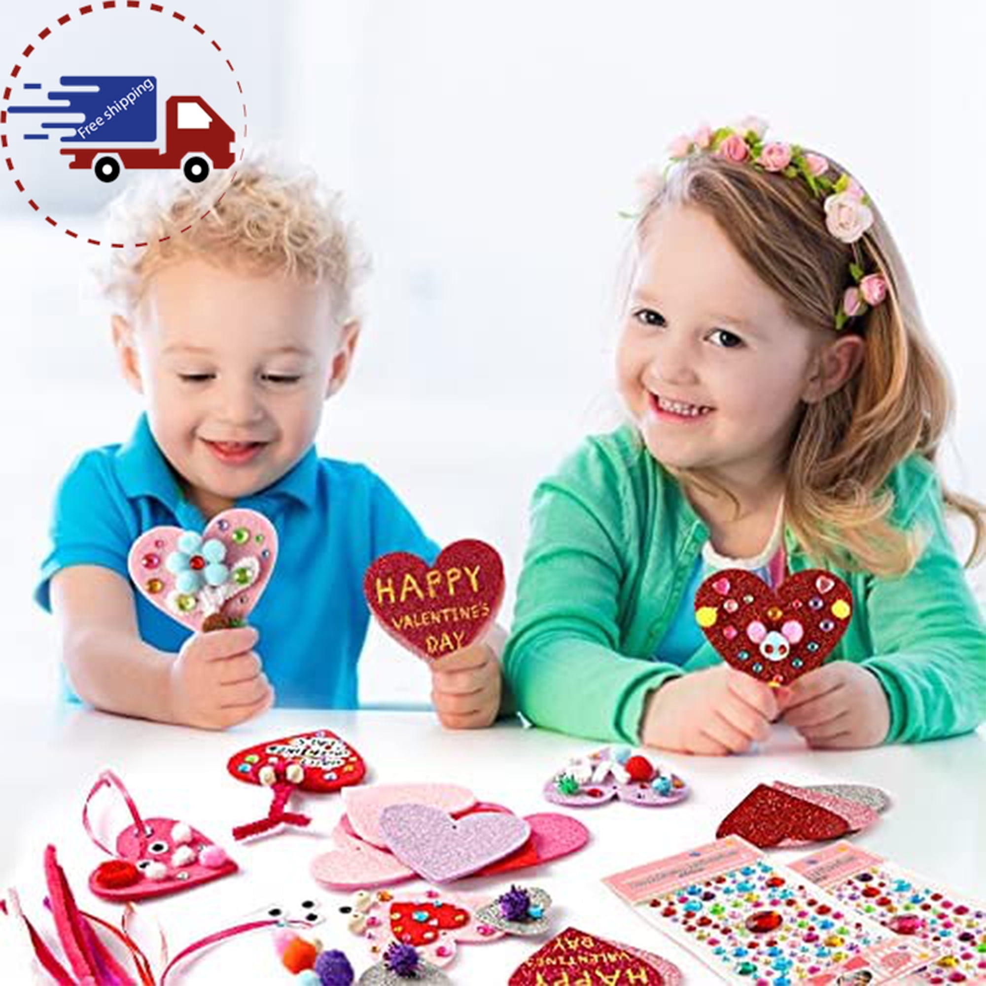  HOWAF 36 Sheets Valentine Heart Stickers for Kids, 400+ Happy  Valentines Day Stickers Love Decorative Sticker for Envelopes Cards Craft  Scrapbooking for Valentines Party Favors Gift Prize : Arts, Crafts & Sewing