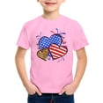 thumbnail image 3 of Gzbliryd Happy Easter Day T-Shirt Short Sleeve Tops Short Sleeve Cotton Tee Tops for Girl Short Sleeve Tops (Pink,12-13 Years), 3 of 3