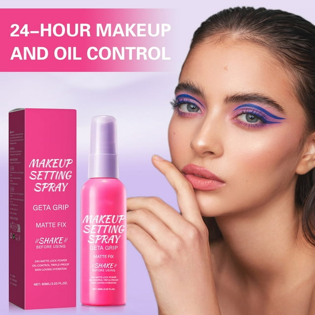 WIFKLSIIPG Facial Setting Spray Makeup Setting Spray Facial Mist Setting Spray Finishing Spray Long Lasting Makeup Proof Sweat Proof Makeup 60ml