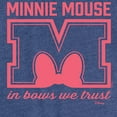 thumbnail image 3 of Disney - Minnie Mouse - In Bows We Trust - Toddler & Youth Girls Short Sleeve Graphic T-Shirt, 3 of 5