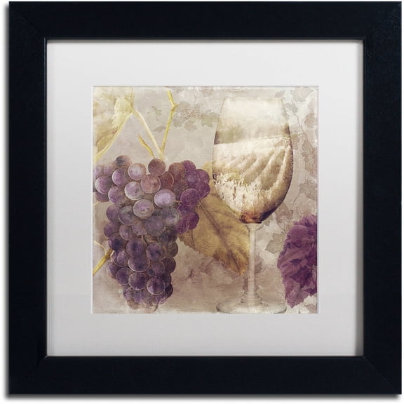 Trademark Fine Art "Tuscany Dreams I" Canvas Art by Color Bakery White Matte, Black Frame