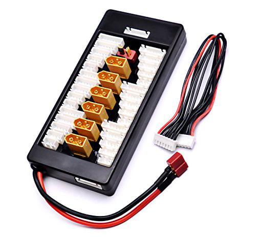 Crazepony-UK Lipo Chargeur Battery Balance Charging Board 2-6S Parallel XT60 Connecteur Plate by