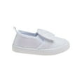 thumbnail image 2 of Laura Ashley Toddler Girls Slip On Sneakers, White Glitter, Size: 5, 2 of 7