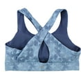 thumbnail image 2 of ASICS Womens Speed Running Sports Bra, Blue, X-Small, 2 of 2