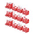 thumbnail image 2 of Mini  Decor Set, Small  Christmas Decorations Plastic Durable Environmentally Friendly Safe Reliable  For Cake Red,Green,White, 2 of 8