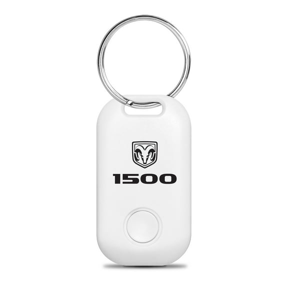 RAM 1500 Logo White Bluetooth Wireless Key Finder Tracking Device Key Chain