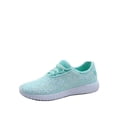 thumbnail image 2 of Remy-18 Women's Fashion Flat Glitter Light weight Lace Up Rubber Running Athletic Shoes ( Mint, 5 ), 2 of 2