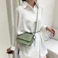 thumbnail image 3 of Bolsa Pure Crossbody Bag Women Alligator PU hombro pequeña de dinero (L verde) Ehuebsd Nuevos Originales, 3 of 7