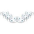 thumbnail image 1 of Set de 6 Tazas de Cristal con Planetas Azules 410 ML, 1 of 2
