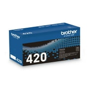 Brother Genuine Black Printer Toner Cartridge, TN420