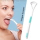 thumbnail image 4 of Cepillo de lengua Limpiador de raspador de lengua Cuidado bucal Herramienta Ndcxsfigh de limpieza de lengua (Verde), 4 of 9