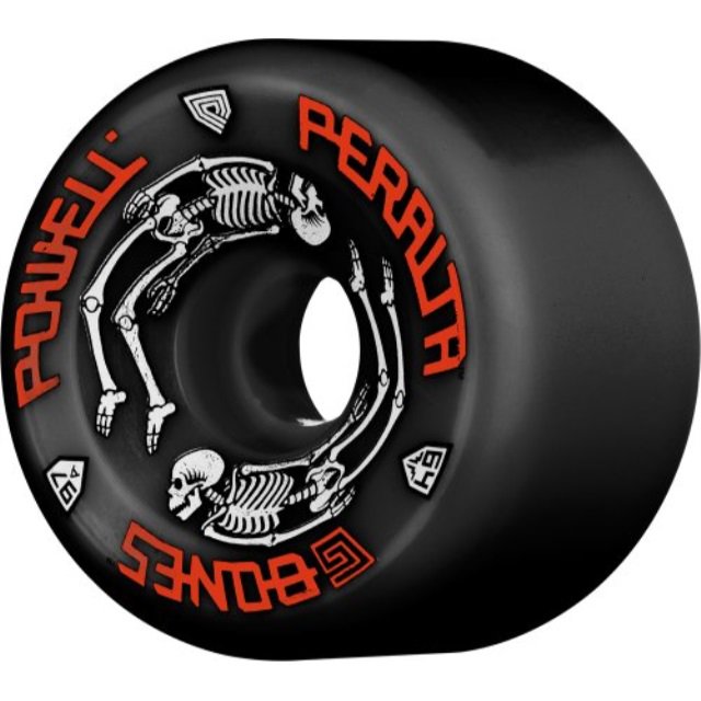 powellperalta gbones 97a skateboard wheels (black, 64mm) Walmart