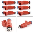 thumbnail image 1 of 6 Pcs Injecteurs de Carburant 12 Trous de Rechange pour Wrangler Mustang 0280156161, 1 of 12
