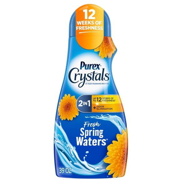 Purex Crystals Scent Booster, Fresh Spring Waters, 39oz