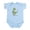 Sky Blue, variant on CafePress - Poopysaurus Infant Bodysuit - Baby Light Bodysuit, Size Newborn - 24 Months