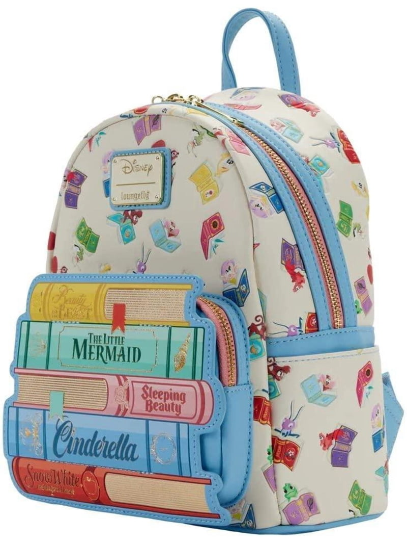 disney princess books mini backpack Disney: Princess Books Classics Loungefly Mini Backpack