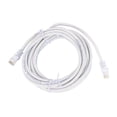 thumbnail image 3 of Monoprice Cat5e Ethernet Patch Cable - 14 Feet - White | Network Internet Cord - RJ45, Stranded, 350Mhz, UTP, Pure Bare Copper Wire, 24AWG, 3 of 5