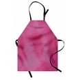 thumbnail image 1 of Hot Pink Apron Mottled Abstract Vibrant Colored Texture Image Vintage Artistic Warm Composition, Unisex Kitchen Bib Apron with Adjustable Neck for Cooking Baking Gardening, Hot Pink, by Ambesonne, 1 of 3