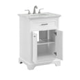 thumbnail image 6 of 24 In. Single Bathroom Vanity Set In White, 6 of 12