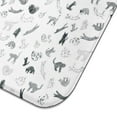 thumbnail image 5 of Hand-Drawn Cat Graphic Drying Mat Foldable Compact Kitchen Mat for Sink, 5 of 5