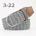thumbnail image 1 of Mens Belts Birthday Gift Waist Belt Braid Classic Buckle Waistband Ajustable Mixed 3 Colors, 1 of 2