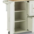 thumbnail image 4 of Homestyles 4516-95 Blanche Kitchen Cart, Off-White - 36 x 44.5 x 17.25 in., 4 of 47